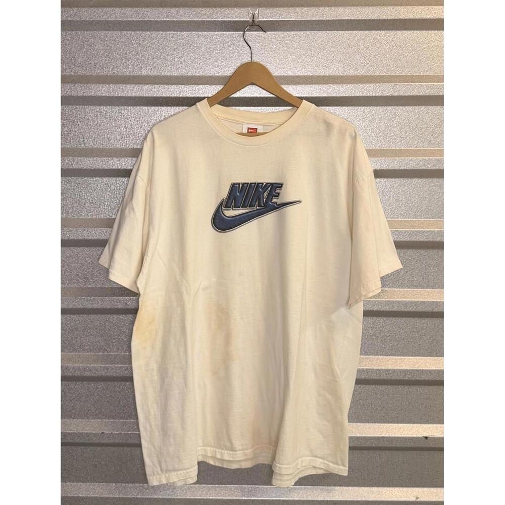 Y2k Nike Graphic Tee Cream XL